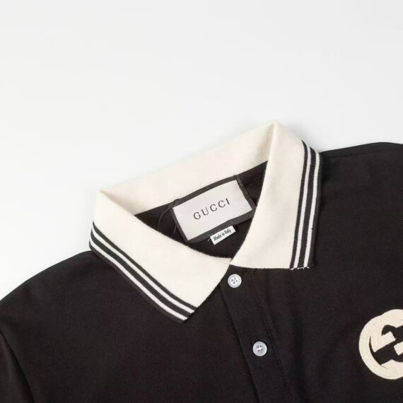 Gucci Navy Polo Shirt
