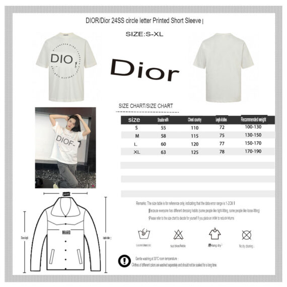 Dior Forever Dior T-Shirt (White)