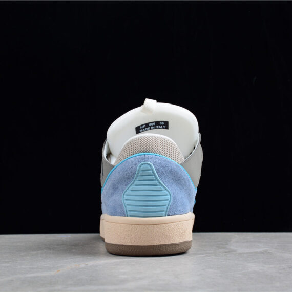 Lanvin Grey and Blue Sneakers