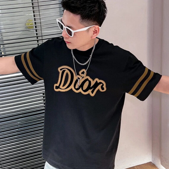 Dior Black and Brown T-Shirt