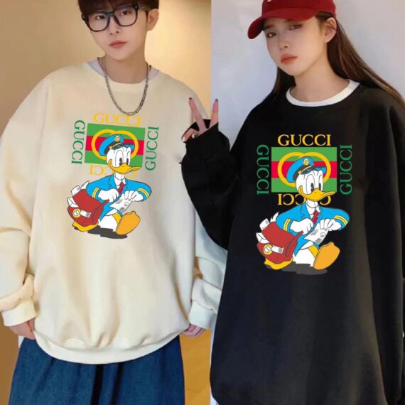 Gucci Donald Duck Sweatshirt - Cream