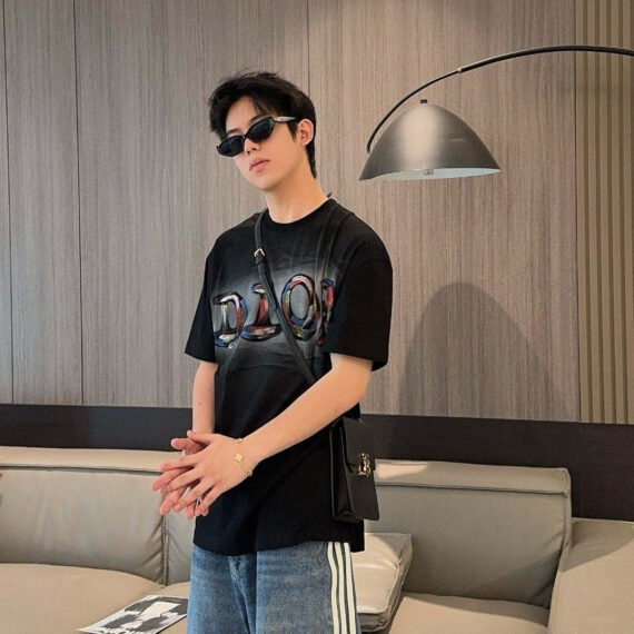 Dior Artistic Logo T-Shirt (Black)