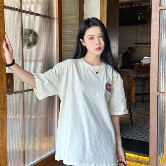 Gucci Interlocking GG Cream T-Shirt