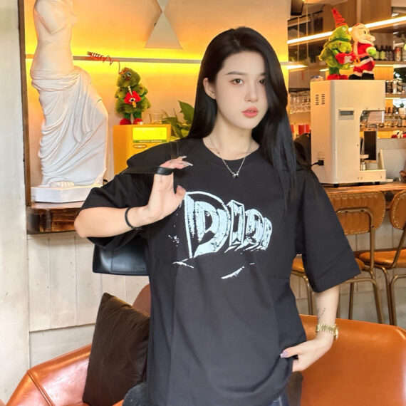 Dior Black Graphic T-Shirt
