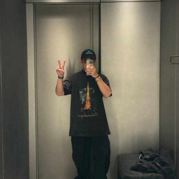 Balenciaga Tokyo Tower T-Shirt