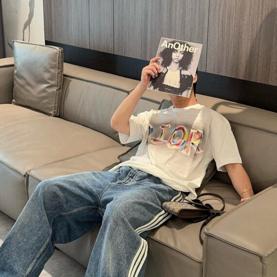 Dior Artistic Logo T-Shirt (White)