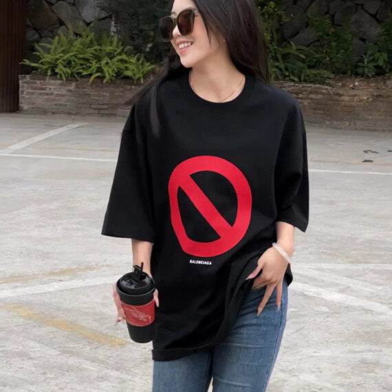 Balenciaga T-Shirt - Prohibition Symbol