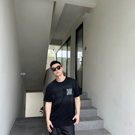 Dior Logo T-Shirt (Black)