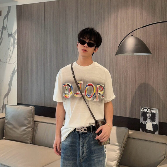 Dior Artistic Logo T-Shirt (White)