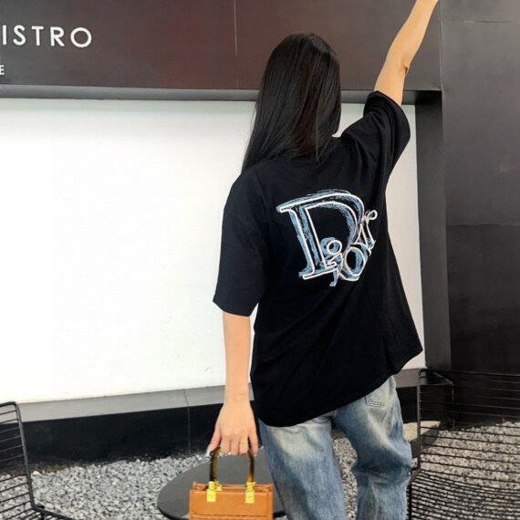 Dior Classic Logo T-Shirt (Black)