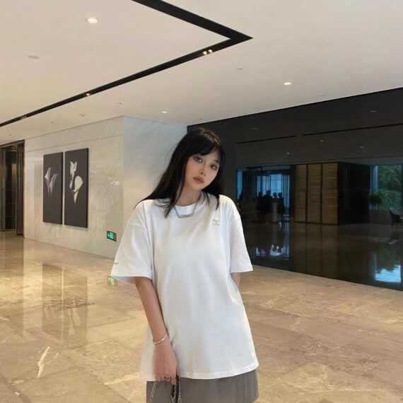 Chanel Classic Logo T-Shirt in White