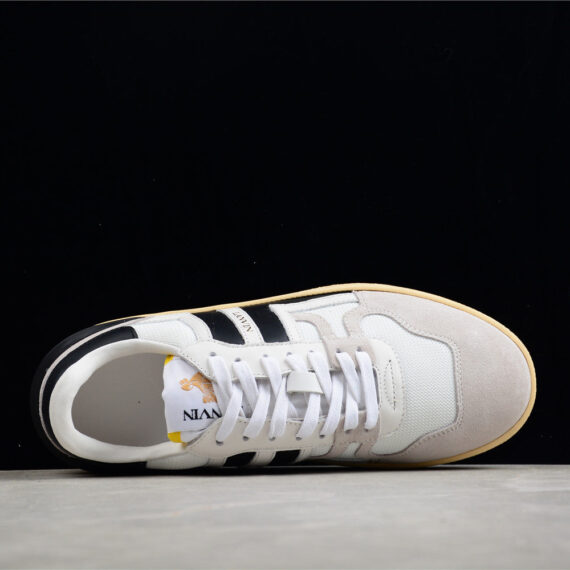 Lanvin Mesh and Suede Sneakers