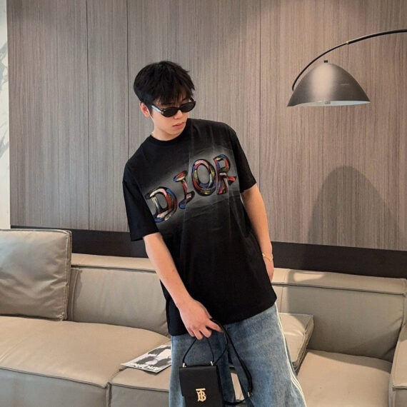 Dior Artistic Logo T-Shirt (Black)