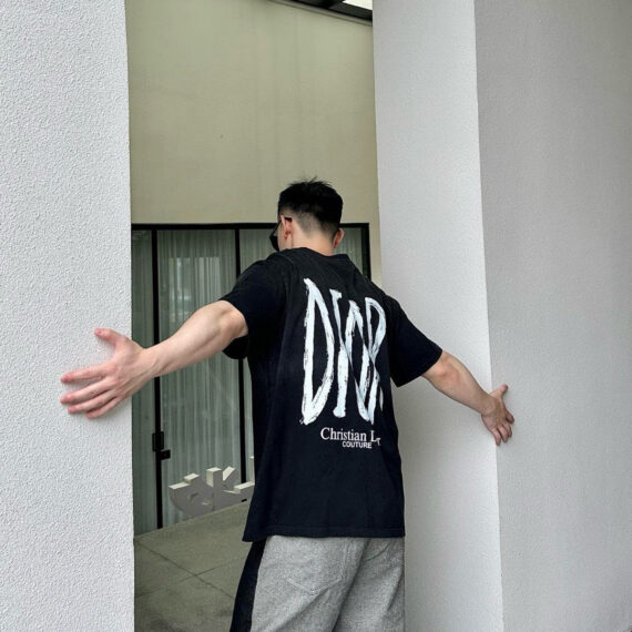Dior Logo T-Shirt (Black)