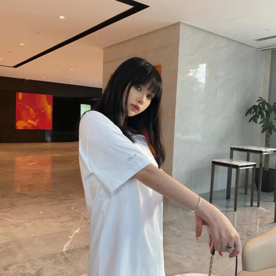 Chanel Classic Logo T-Shirt in White