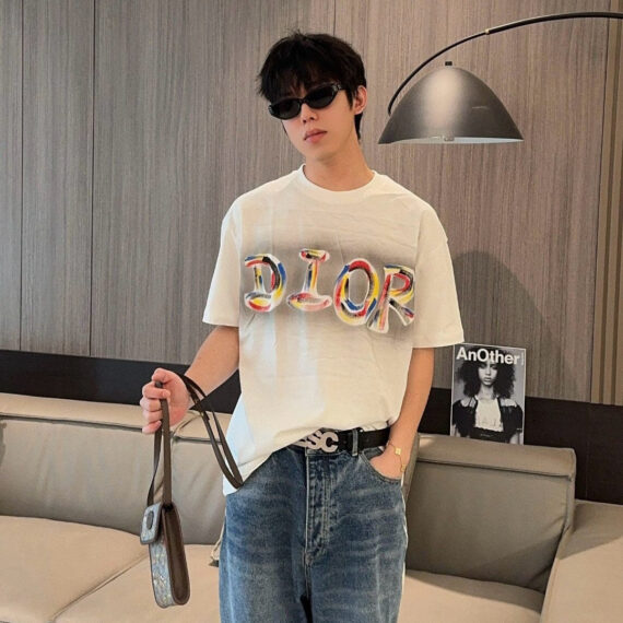 Dior Artistic Logo T-Shirt (White)