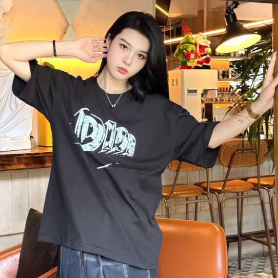 Dior Black Graphic T-Shirt