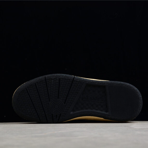 Lanvin Mesh and Suede Sneakers