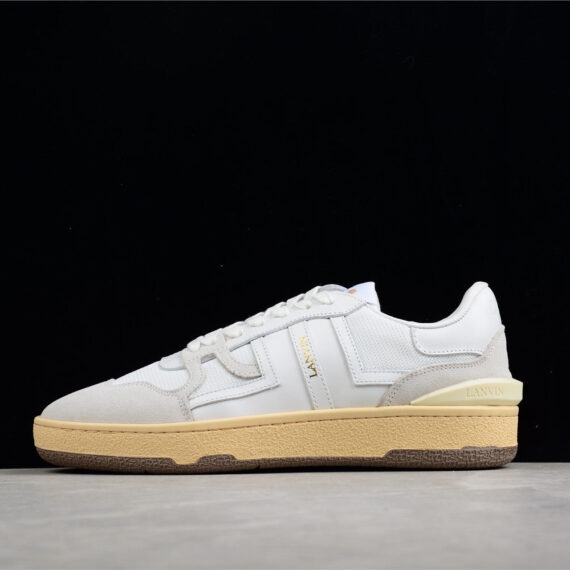 Lanvin Mesh and Suede Sneakers