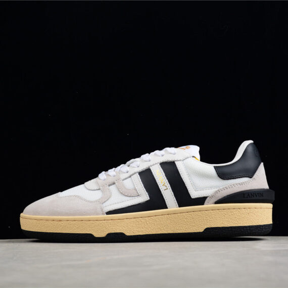 Lanvin Mesh and Suede Sneakers