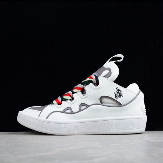 Lanvin White and Grey Sneaker