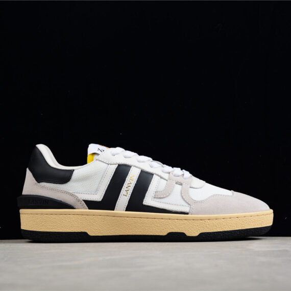 Lanvin Mesh and Suede Sneakers