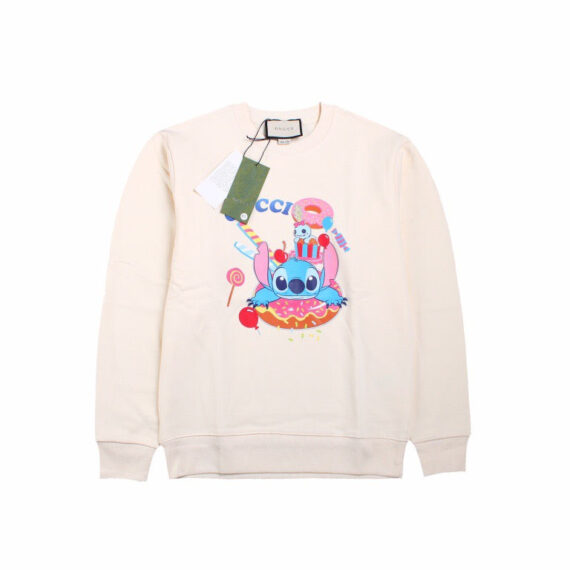 Gucci Stitch Donut Sweatshirt - Cream