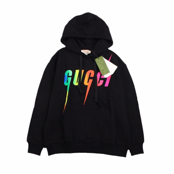 Gucci Rainbow Logo Hoodie