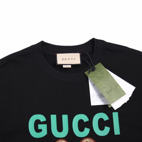 Gucci Teddy Bear Print T-Shirt - Cream