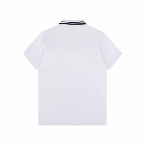 Christian Dior Striped Logo Polo Shirt