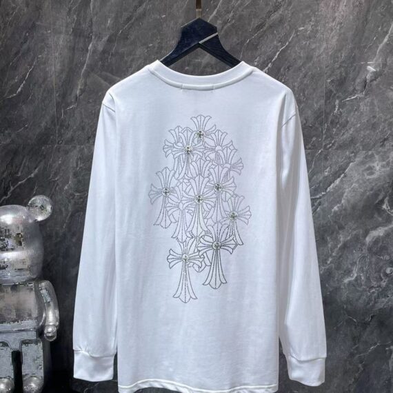 Chrome Hearts Classic Crewneck T-Shirt in White