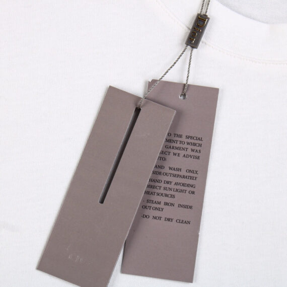 Dior Double D Logo T-Shirt (White)