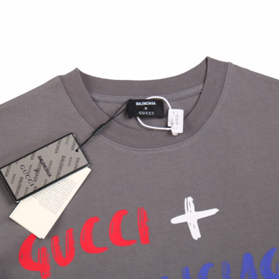 GUCCI x BALENCIAGA T-SHIRT GRAY