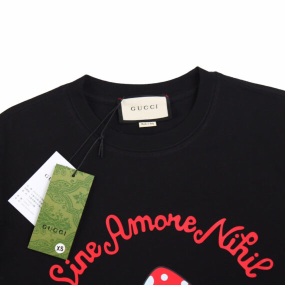 Gucci Mushroom Graphic T-Shirt