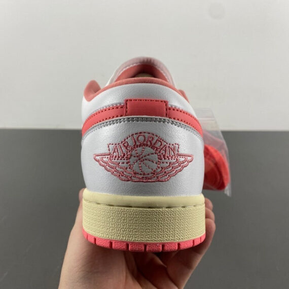 Air Jordan 1 Low White/Grey/Varsity Red