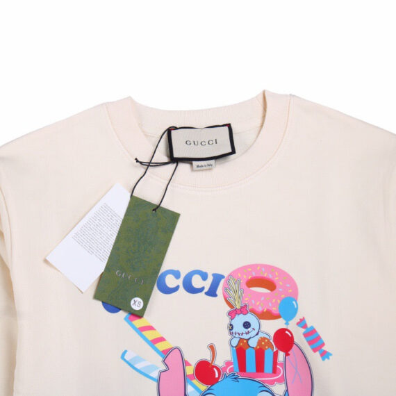 Gucci Stitch Donut Sweatshirt - Cream