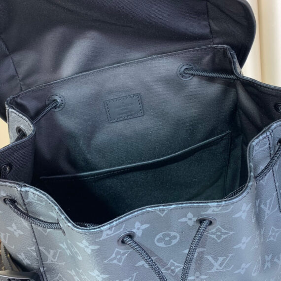 LOUIS VUITTON MONOGRAM ECLIPSE REVERSE PM GRAY