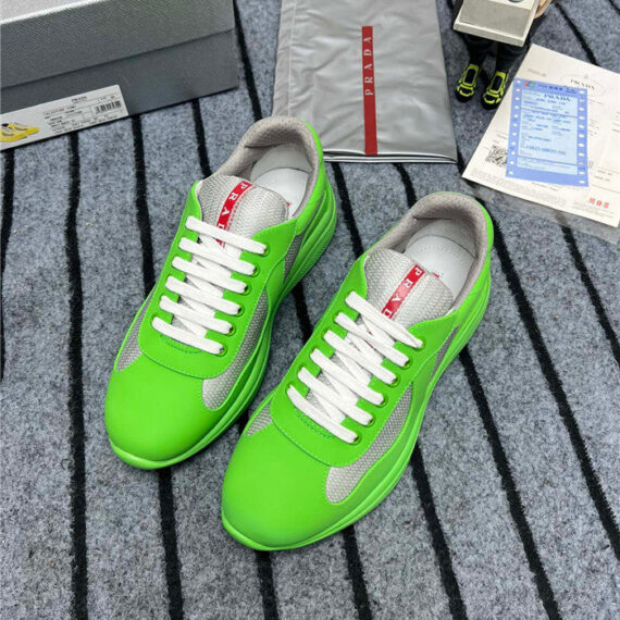 PRADA AMERICAS CUP SOFT RUBBER APPLE GREEN SILVER