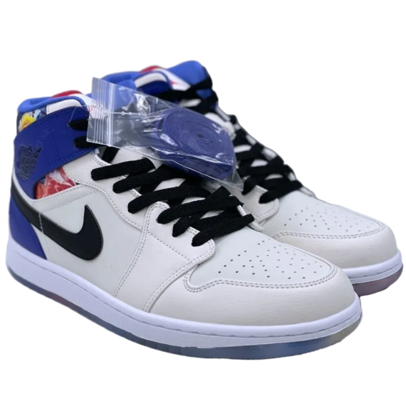 Air Jordan 1 Retro High OG White Purple Floral