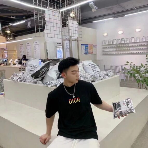 Dior Gradient Logo T-Shirt