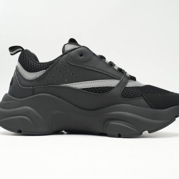 DIOR B22 BLACK SILVER