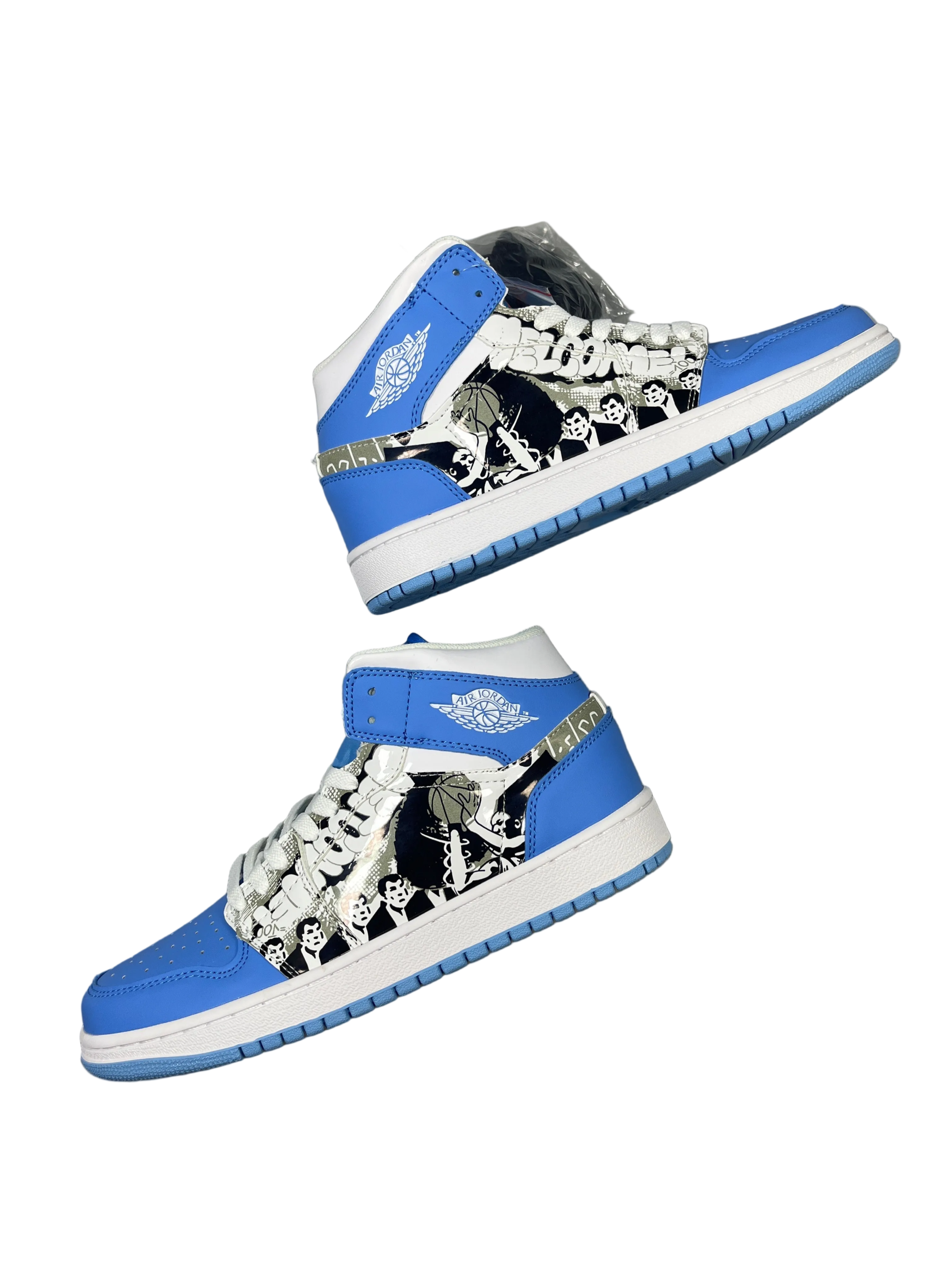 Air Jordan 1 Mid Racer Blue/Black/White
