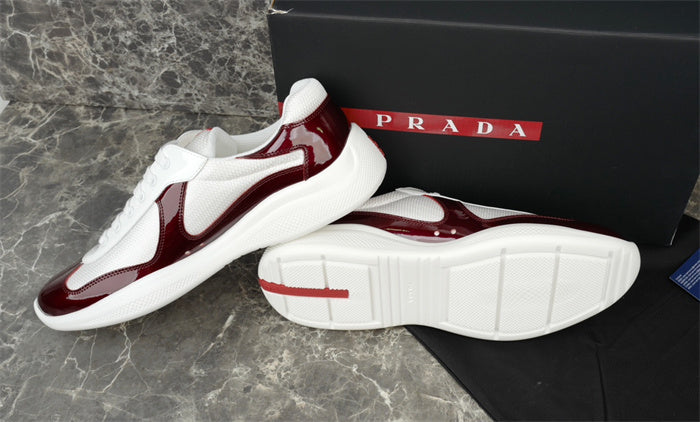 PRADA AMERICAS CUP BURGUNDY WHITE