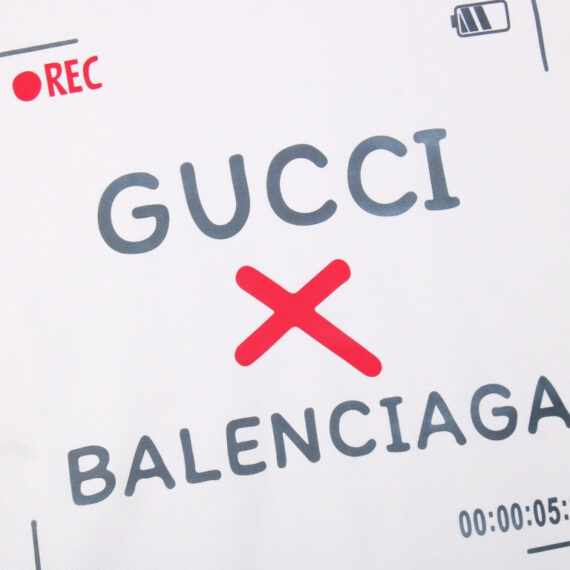 Gucci x Balenciaga Collaboration T-Shirt - White