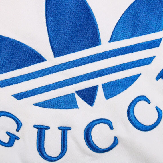 Gucci x Adidas White Hoodie