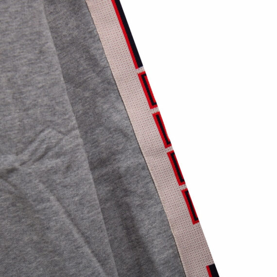 Gucci Grey Sweatshirt with Stripe Detail