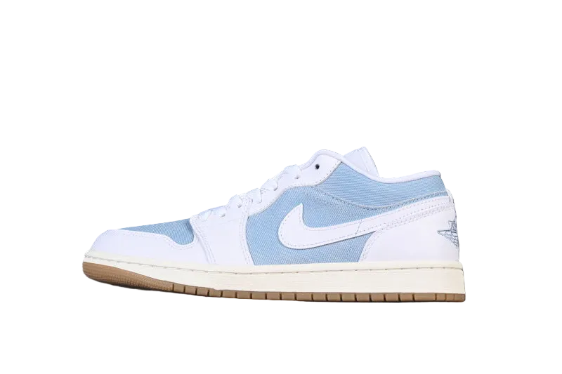 AIR JORDAN 1 LOW DENIM/WORN BLUE/WHITE