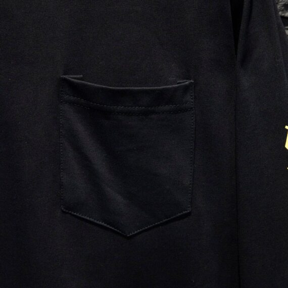CHROME HEARTS YELLOW COLLAR LONGSLEEVE BLACK