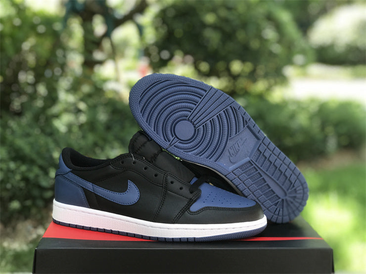 Air Jordan 1 Low Black/Blue