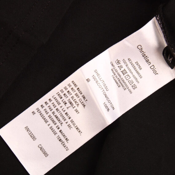 Dior Script Logo T-Shirt (Black)